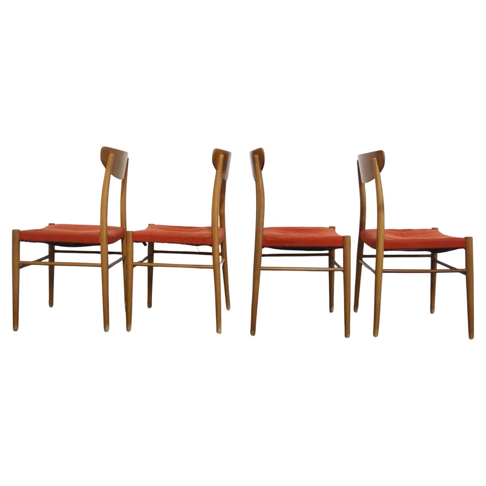 Set Da Pranzo 4 Sedie Design Scandinavo Anni
60 Design Modernariato