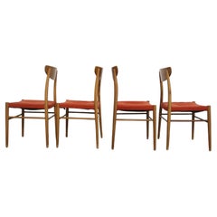 Set Da Pranzo 4 Sedie Design Scandinavo Anni ‘60 Design Modernariato