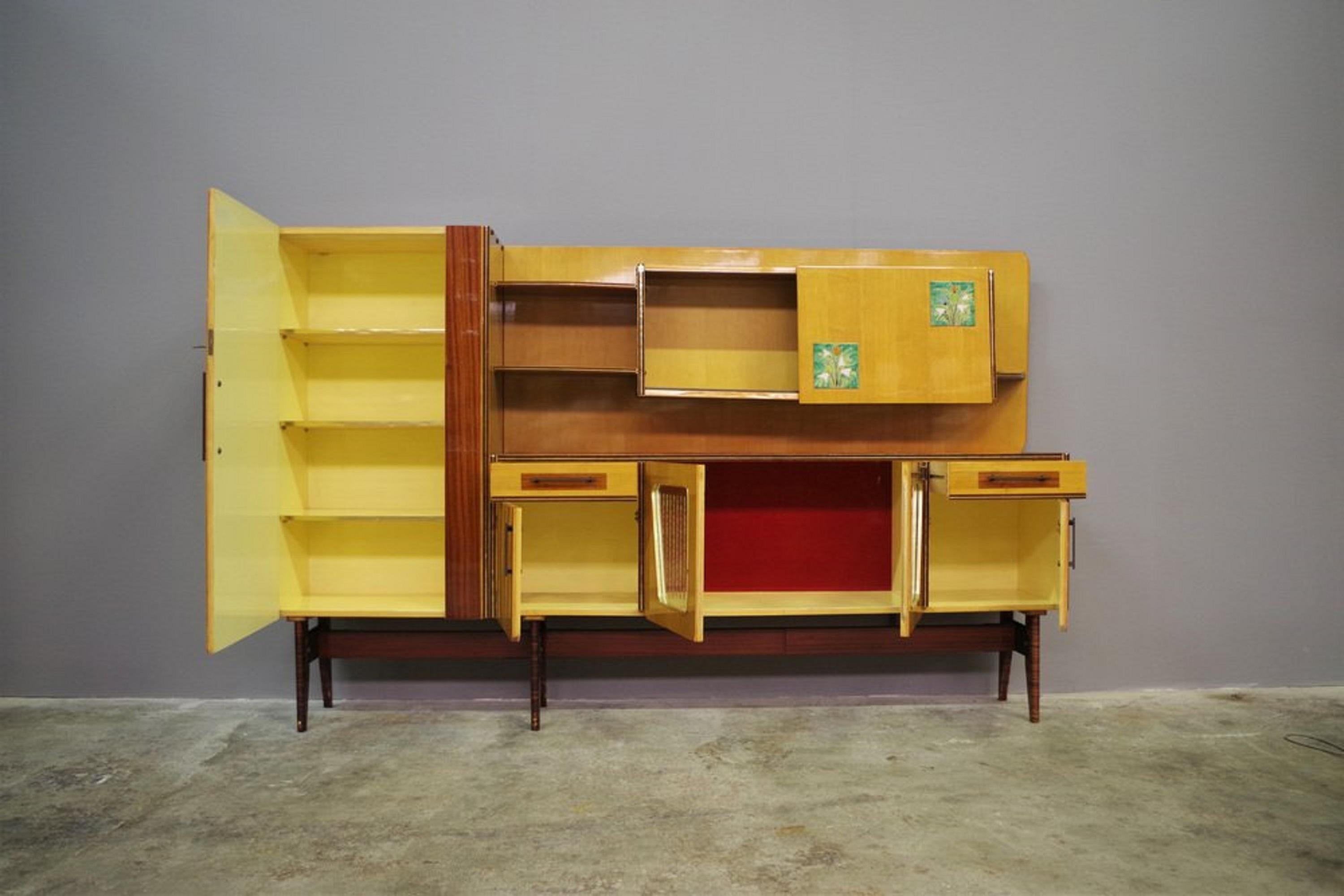 Set da pranzo di Carlo De Carli, 1965, set di 12 in vendita 1