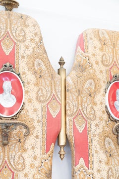 Juego de 3 tumbonas de Paolo Buffa para Pozzi y Verga, años 50