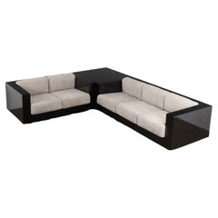 Set da Salotto 'Saratoga' di Lella e Massimo Vignelli Poltronova anni 70-80