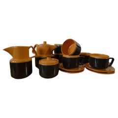 Tea set by Settimo Rometti for Rometti Ceramiche, 1960s