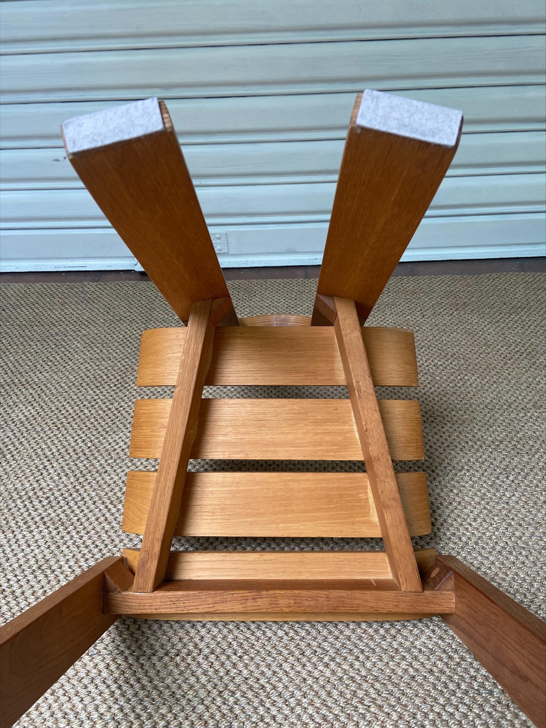 Set De 4 Chairs, Scandinavian Design, 1970 In Good Condition For Sale In Saint ouen, FR