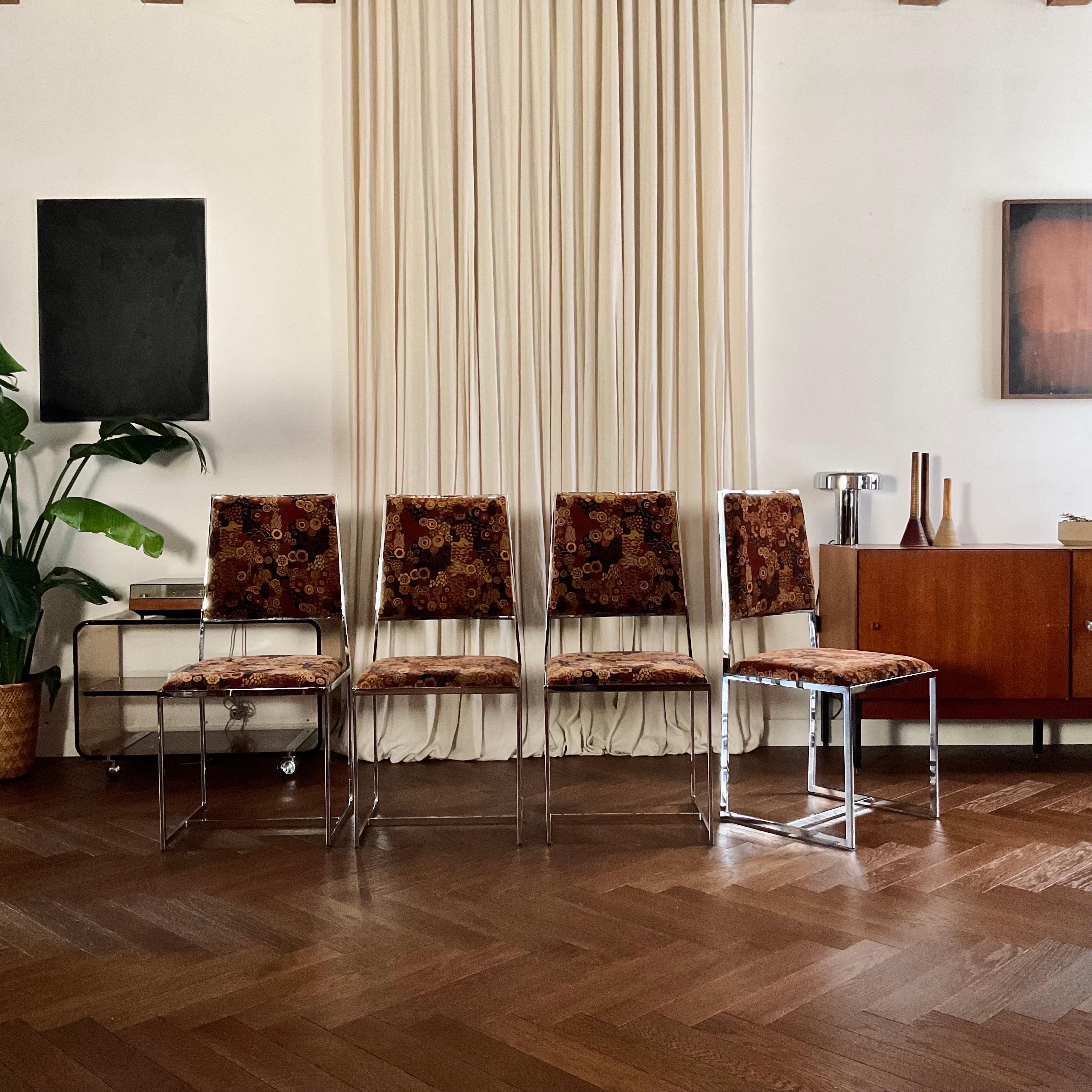 Satz von 4 Liegen Willy Rizzo, 1970 im Angebot