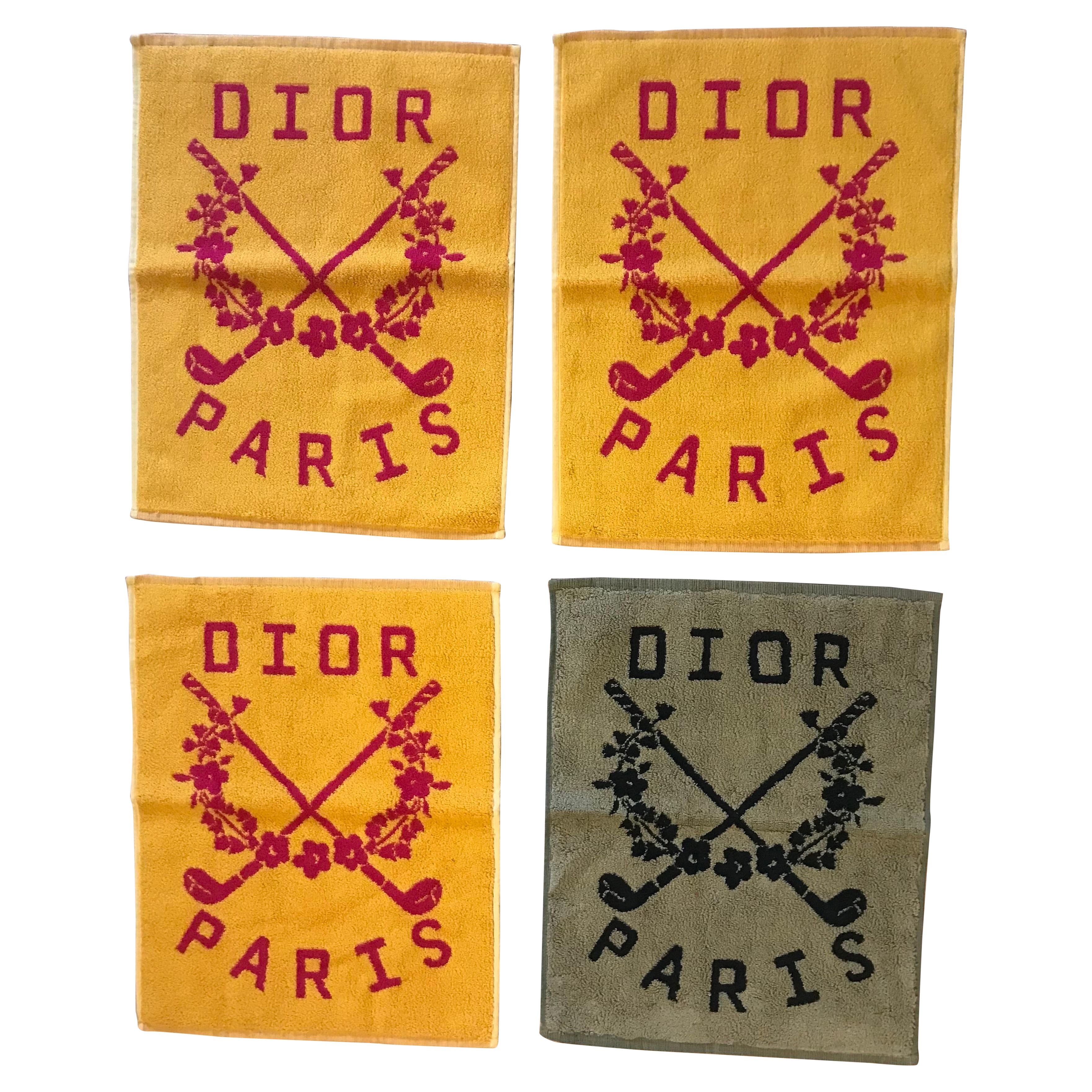 Set de toilettes invités Christian Dior collection Golf. Neu jamais utilisé. im Angebot