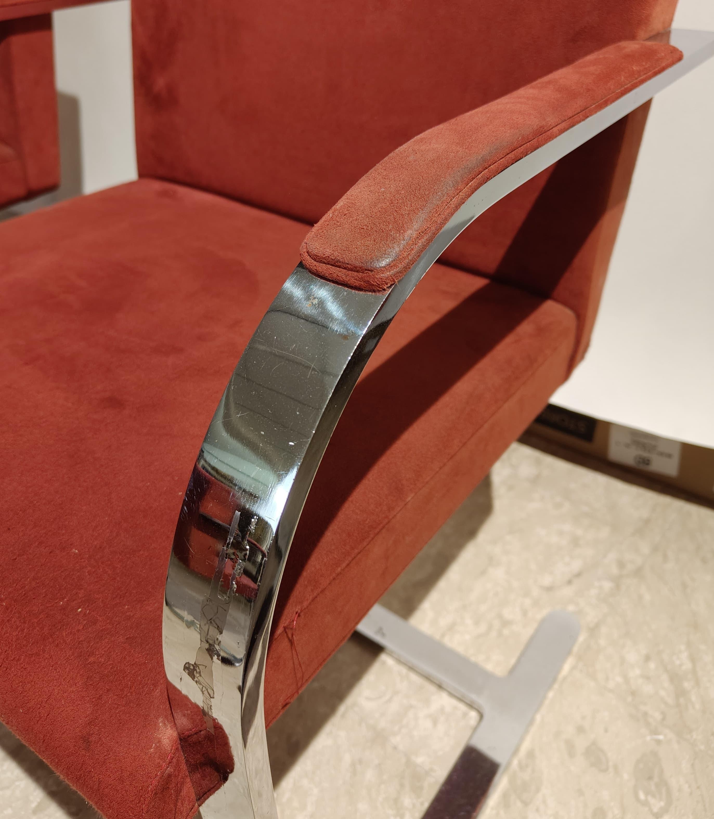 Ensemble de 10 chaises Brno Flat Bar de Knoll, design de Mies van der Rohe, 20e siècle en vente 3