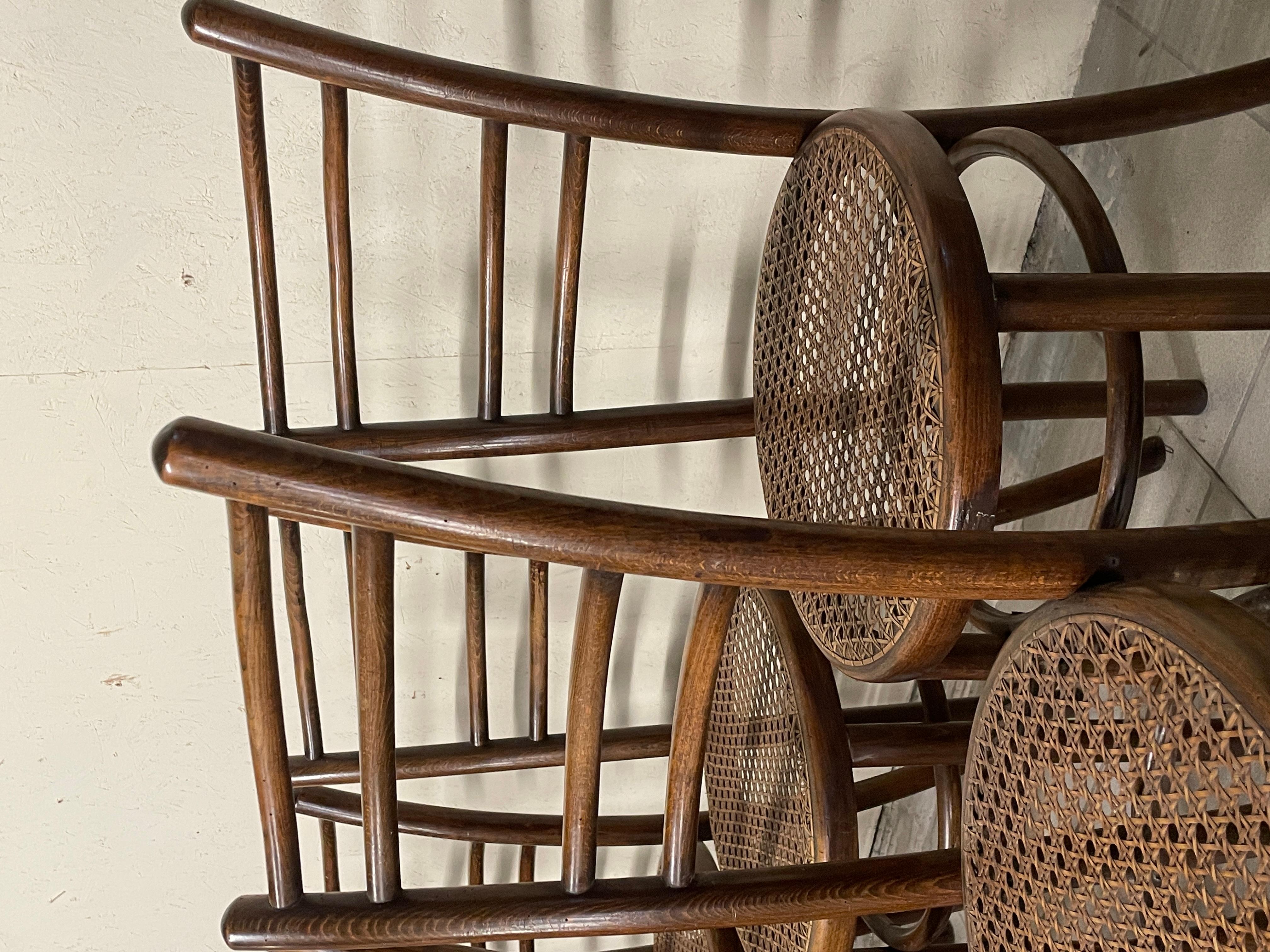 Satz von 11 Stühlen aus italienischer Produktion des späten 19 im Angebot 1