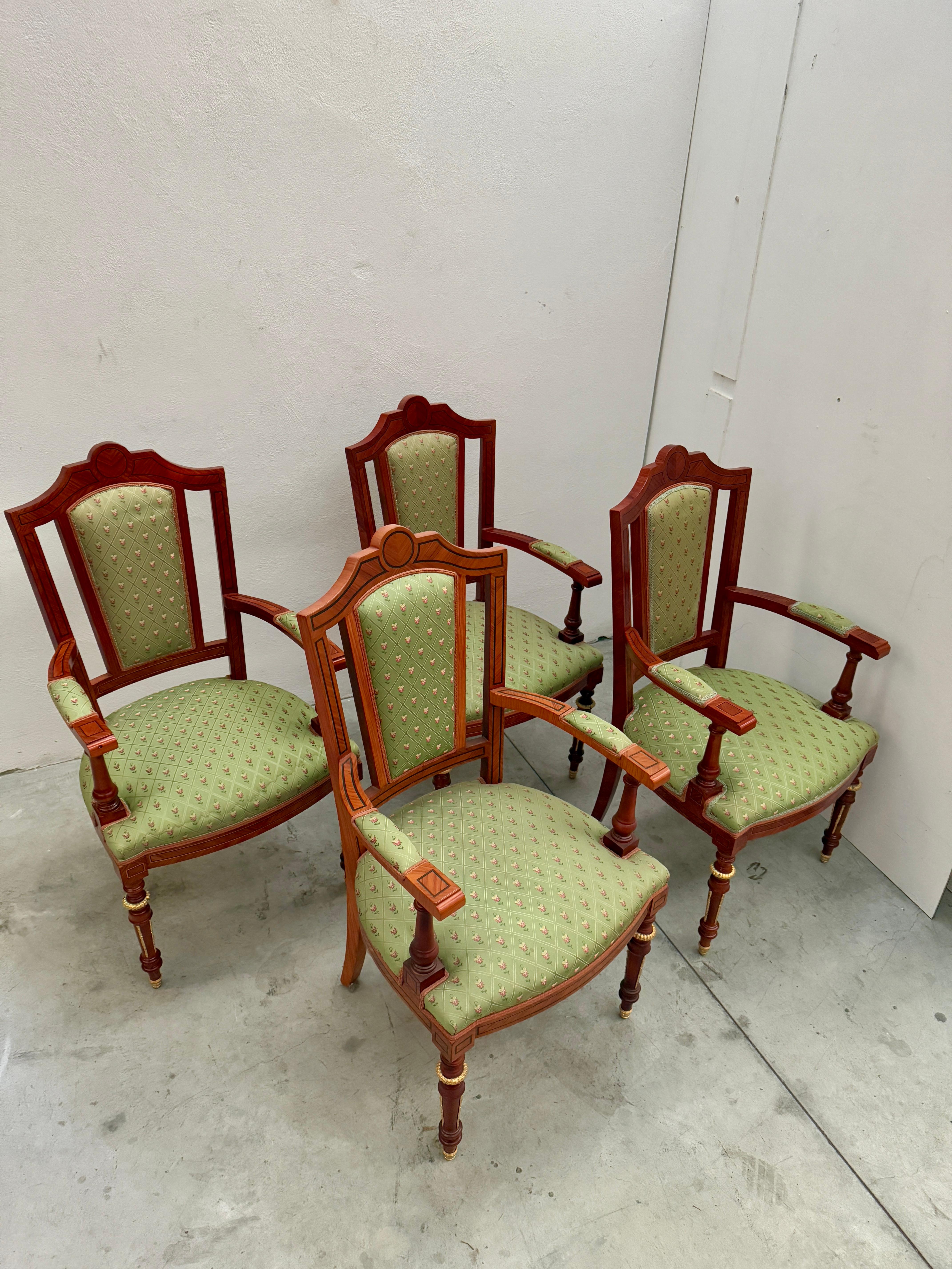 20th Century Set of 12 20th century Regency armchairs, new For Sale