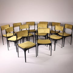 Set di 12 sedie, Giuseppe Gibelli para Sormani, 1960