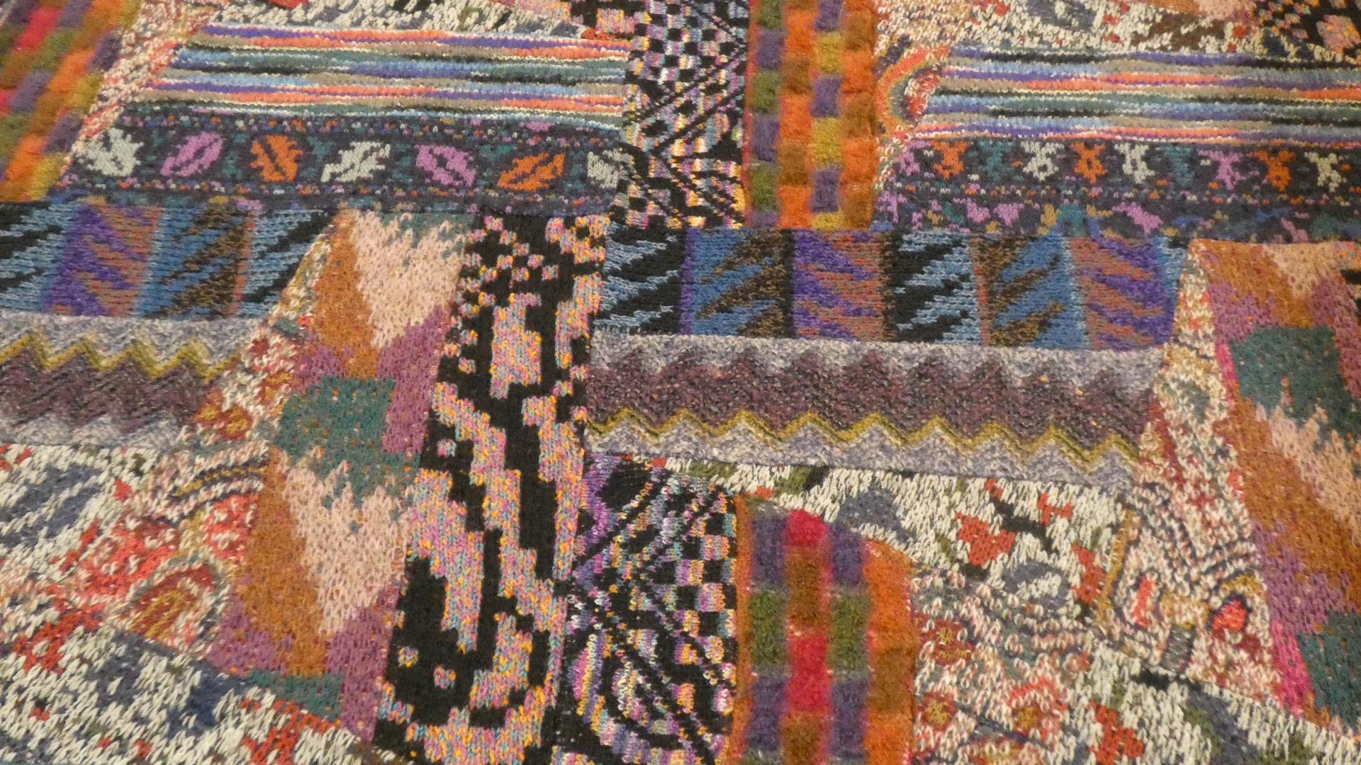 Lote de 2 tapices con marco de madera de Missoni, Italia, años 80 en Excelente estado para la venta en modena, Emilia-Romagna
