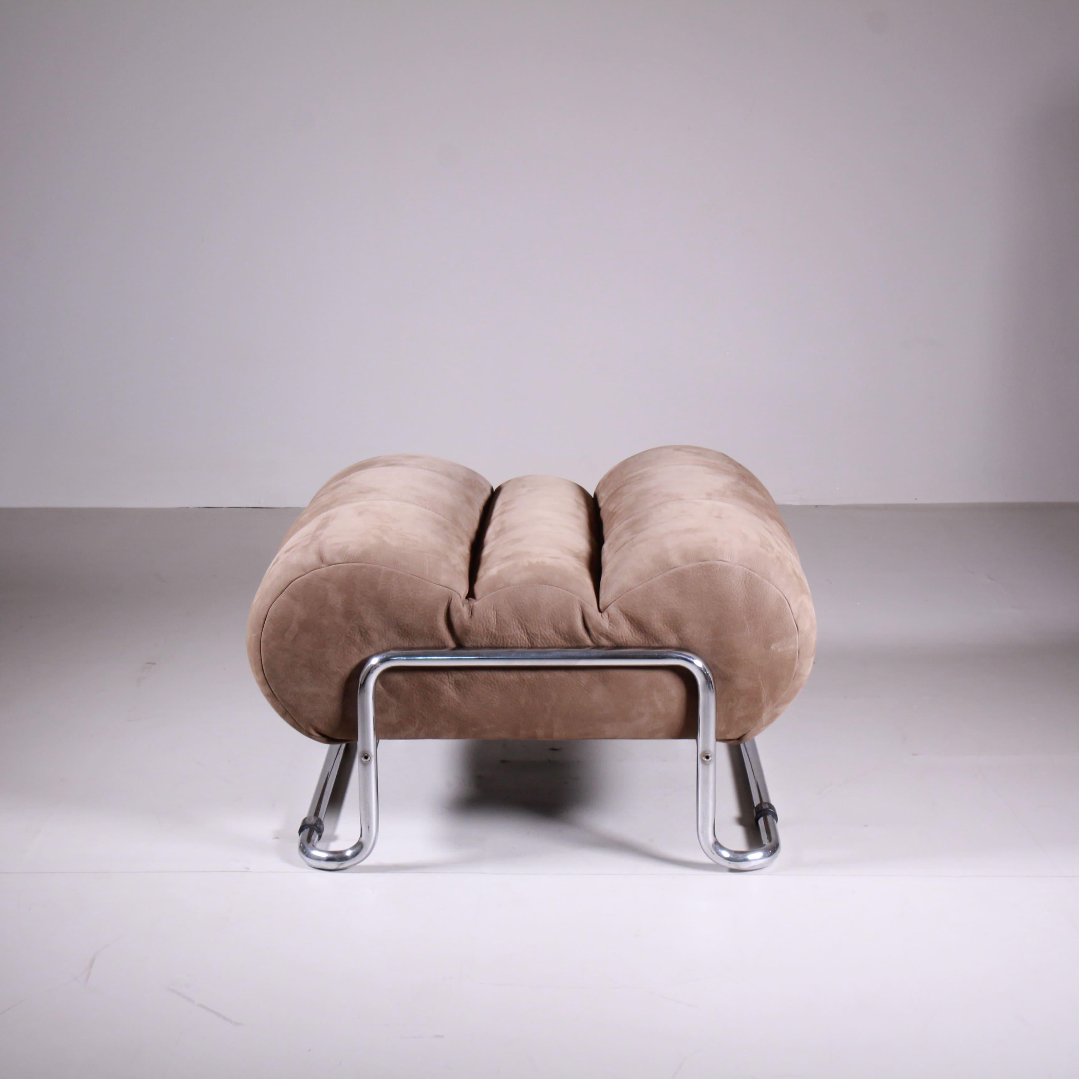 Set di 2 Chaise Longue in pelle di Pecari, Guido Faleschini, 1970 Moderno de mediados de siglo en venta