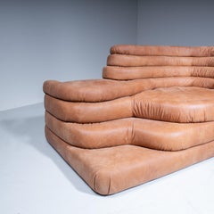 Set of 2 sofas "DS 1025" Terrace, Ubald Klug, De Sede, Switzerland, 1973