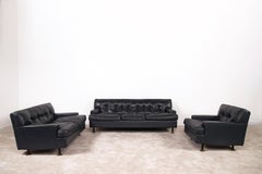Set of 2 sofas and 1 armchair model "Square" by Marco Zanuso for Arflex
