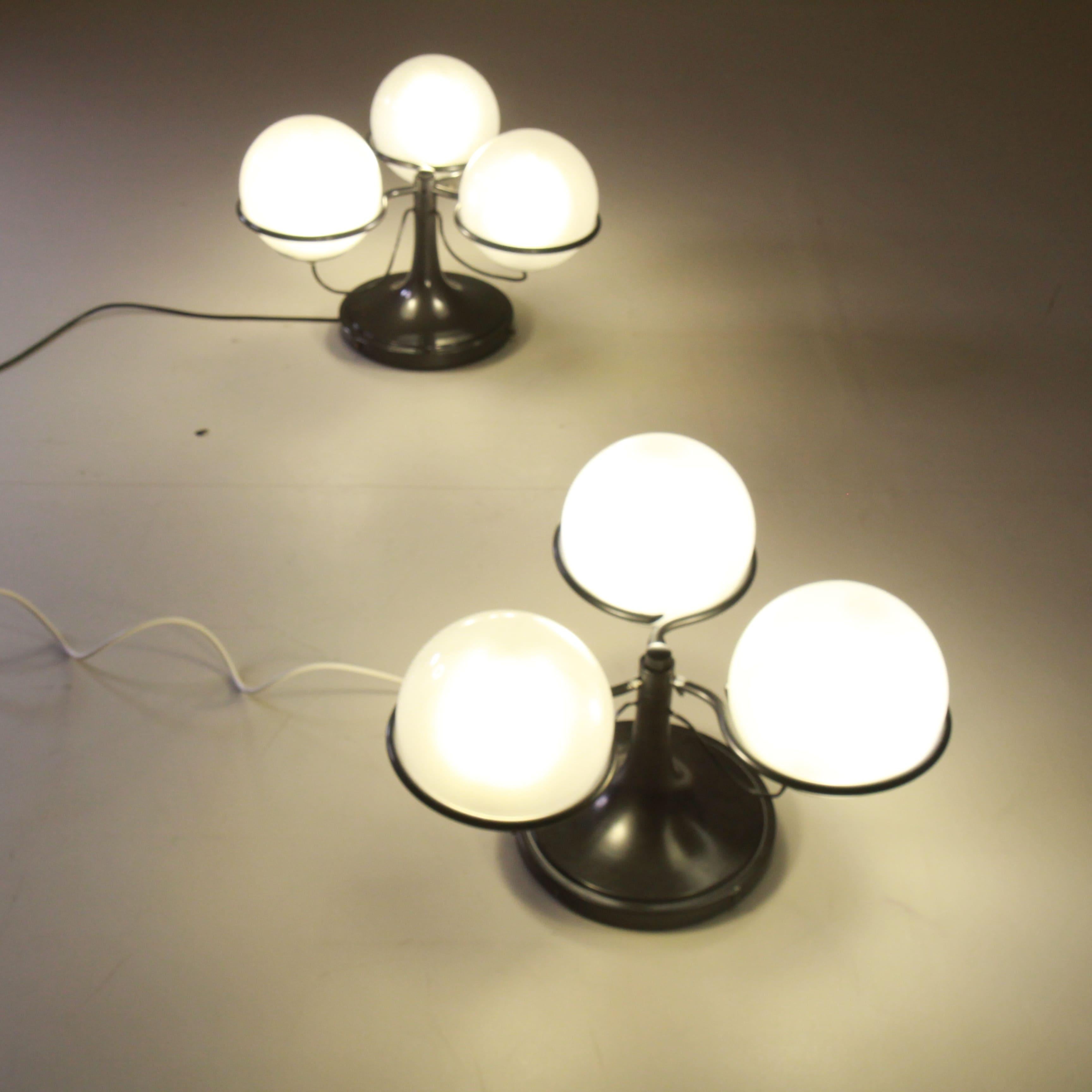 Set di 2 lampade 2042/3 Gino Sarfatti, Arteluce, 1960 in vendita 2