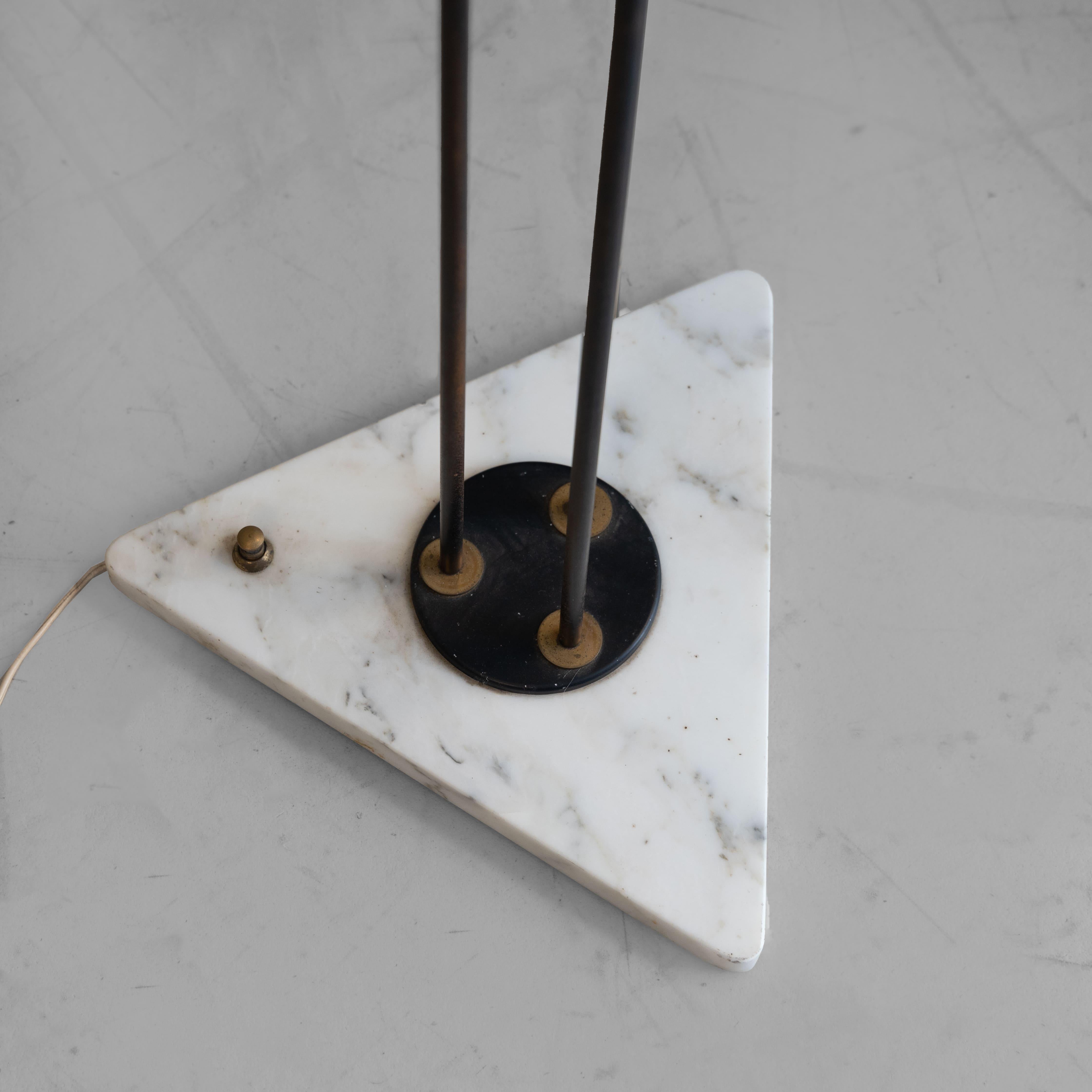 Metallo Set di 2 lampade da terra Stilnovo, 1958 in vendita