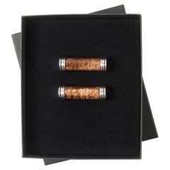 Set di 2 Poggia Posate in Metallo Laccato - Design Nino Basso