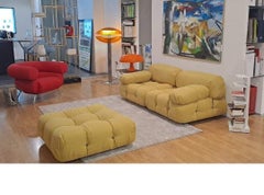 Set di 2 poltrone e pouf Camaleonda di Mario Bellini per B&B Italia, anni '70