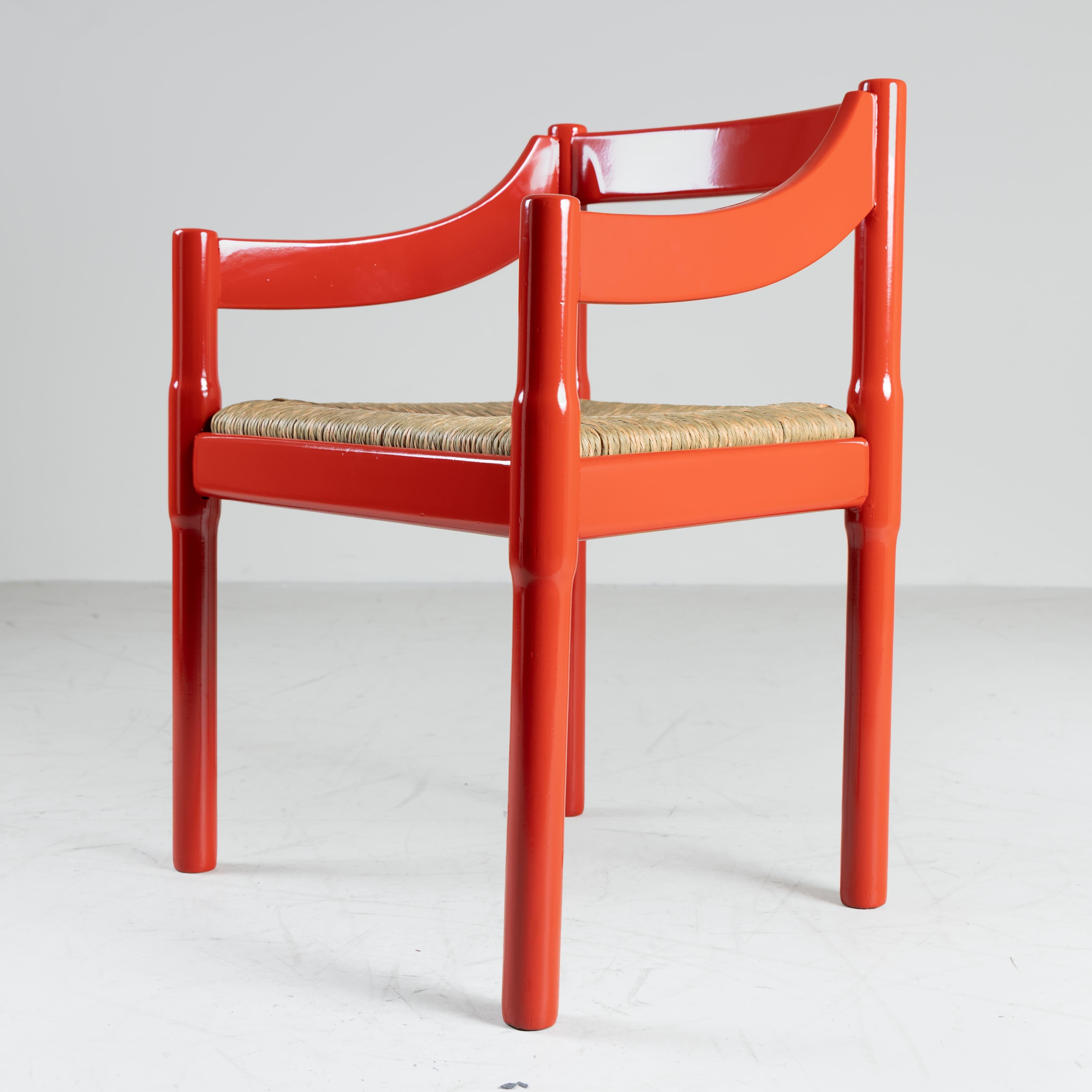 Set di 2 sedie Carimate, Vico Magistretti, Cassina, 1958 in vendita 6