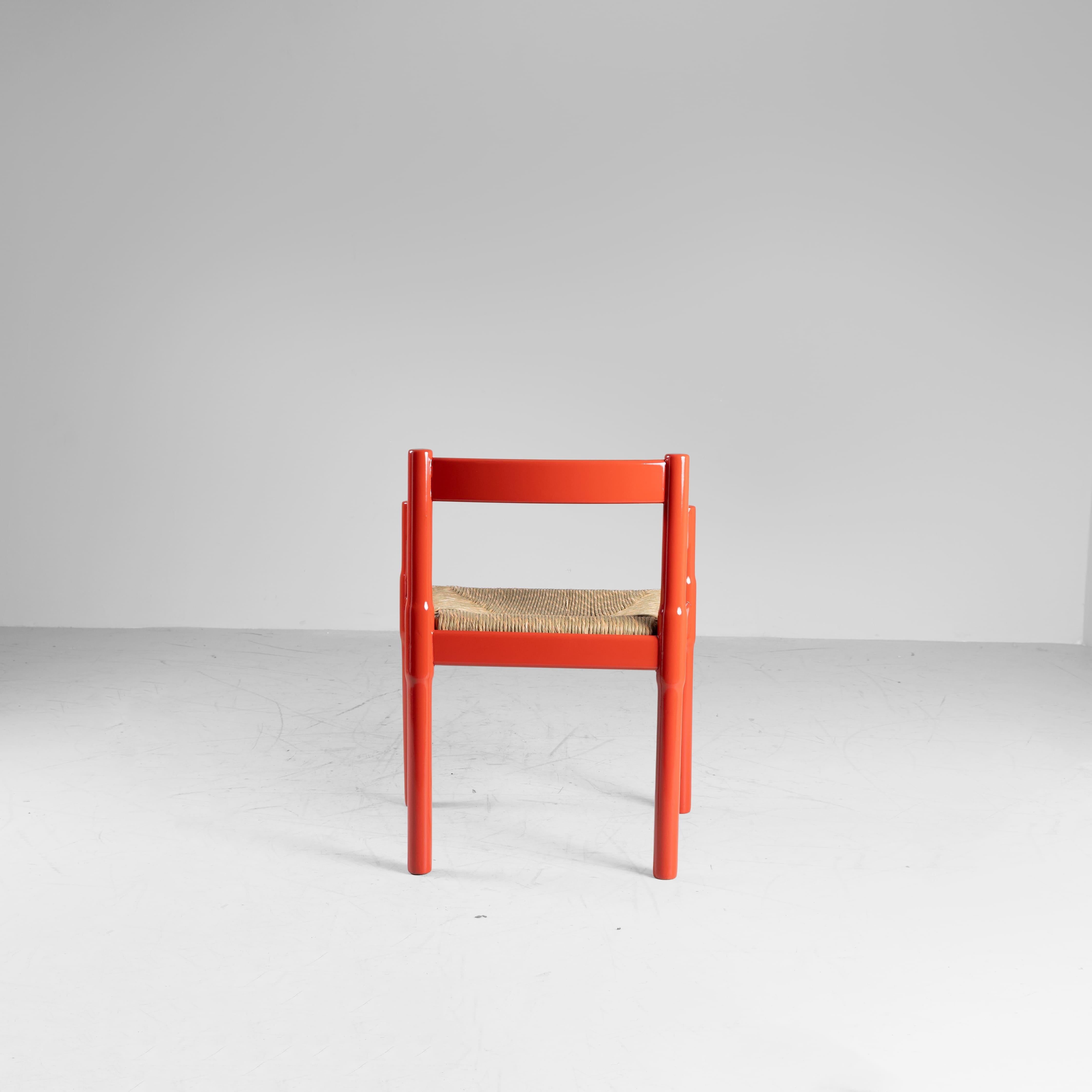 Set di 2 sedie Carimate, Vico Magistretti, Cassina, 1958 in vendita 1