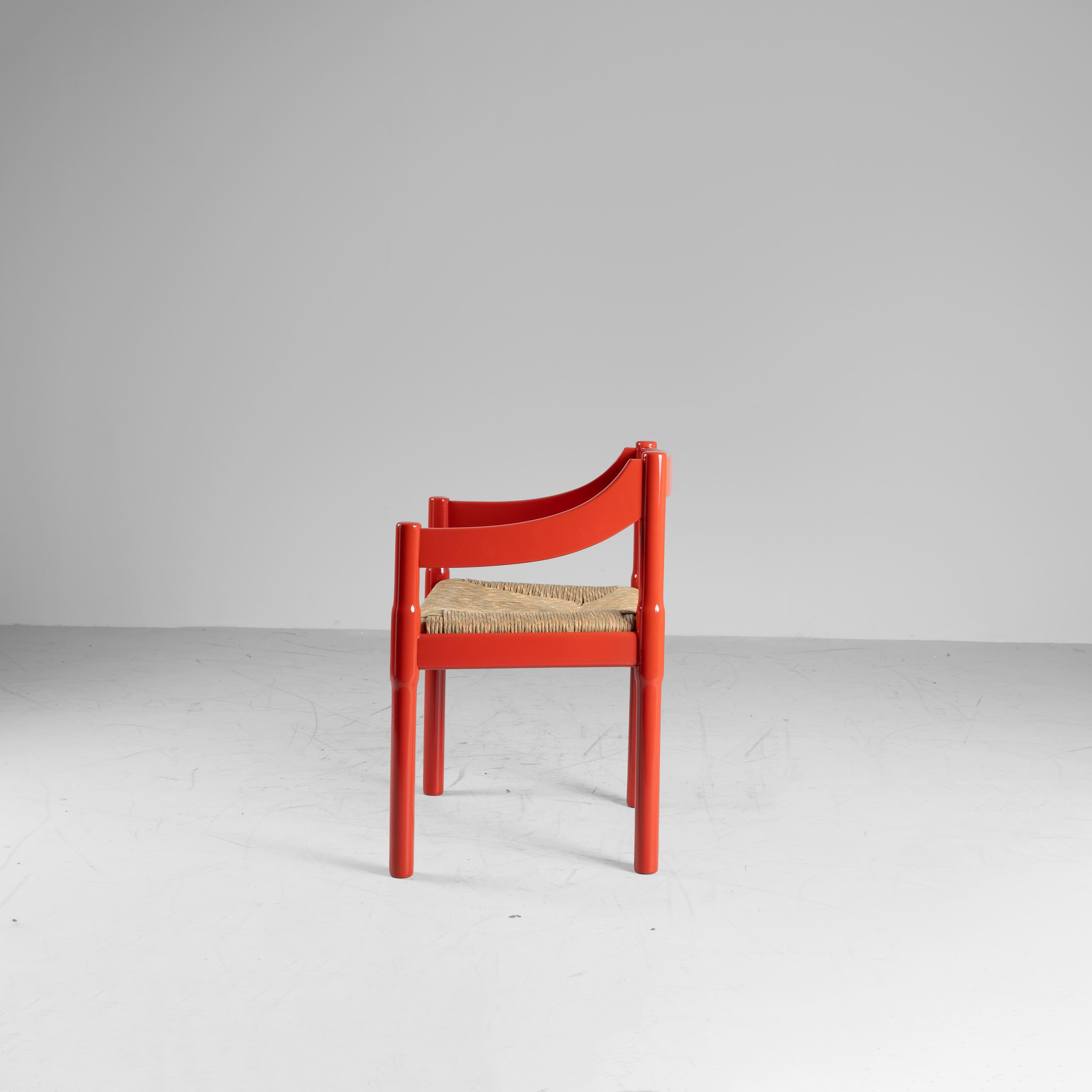 Set di 2 sedie Carimate, Vico Magistretti, Cassina, 1958 in vendita 2