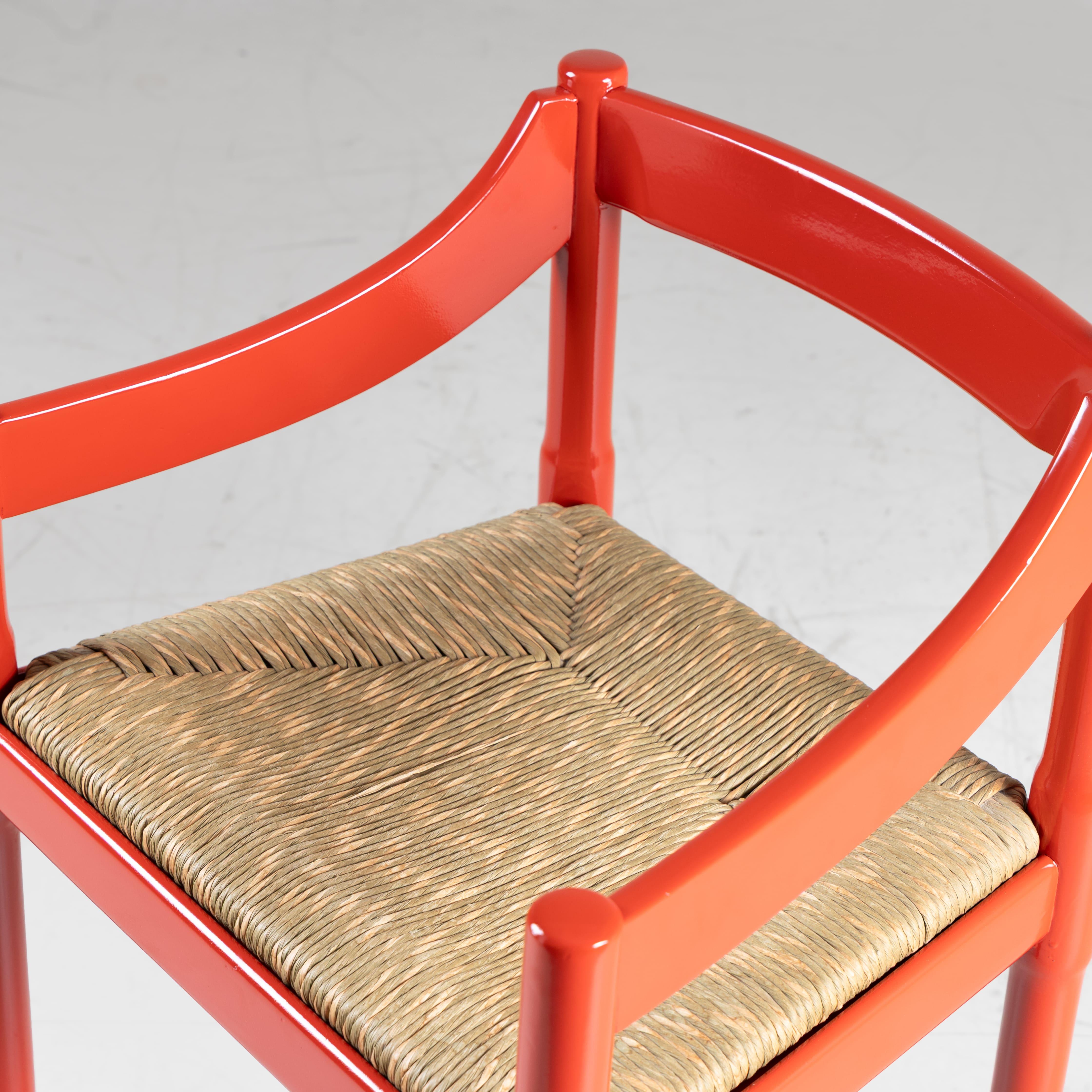Set di 2 sedie Carimate, Vico Magistretti, Cassina, 1958 in vendita 3
