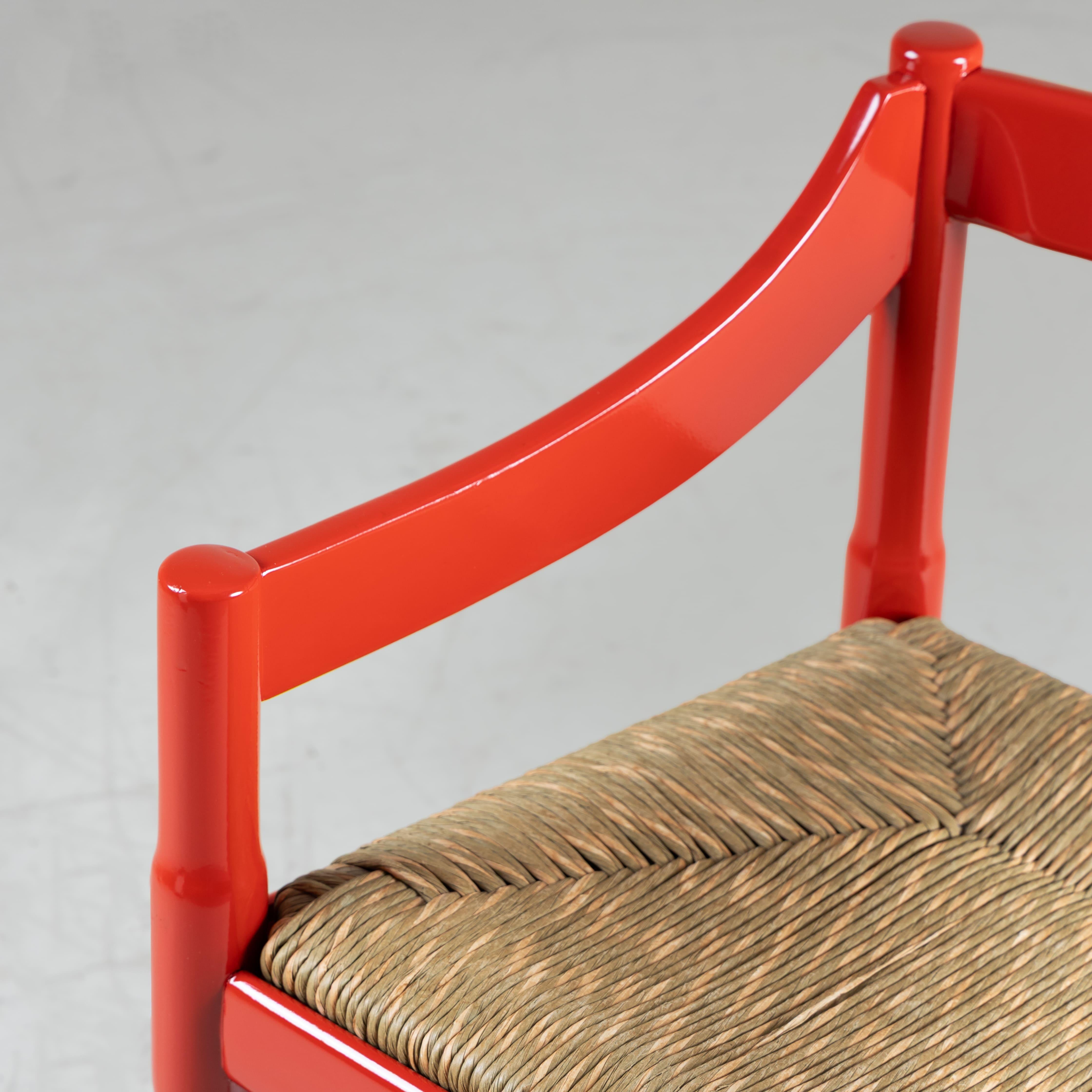 Set di 2 sedie Carimate, Vico Magistretti, Cassina, 1958 in vendita 4