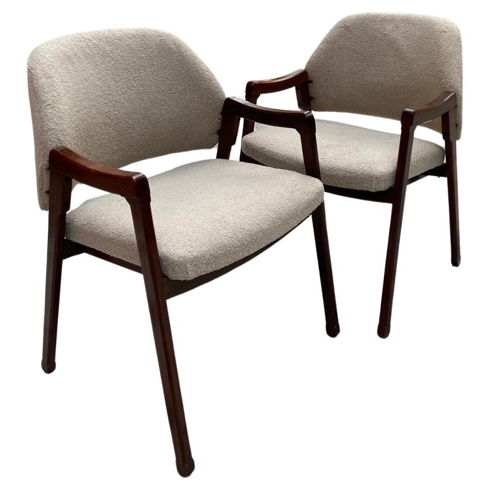 Set di 2 sedie Modello 814 Designer Ico Parisi per Cassina, 1960