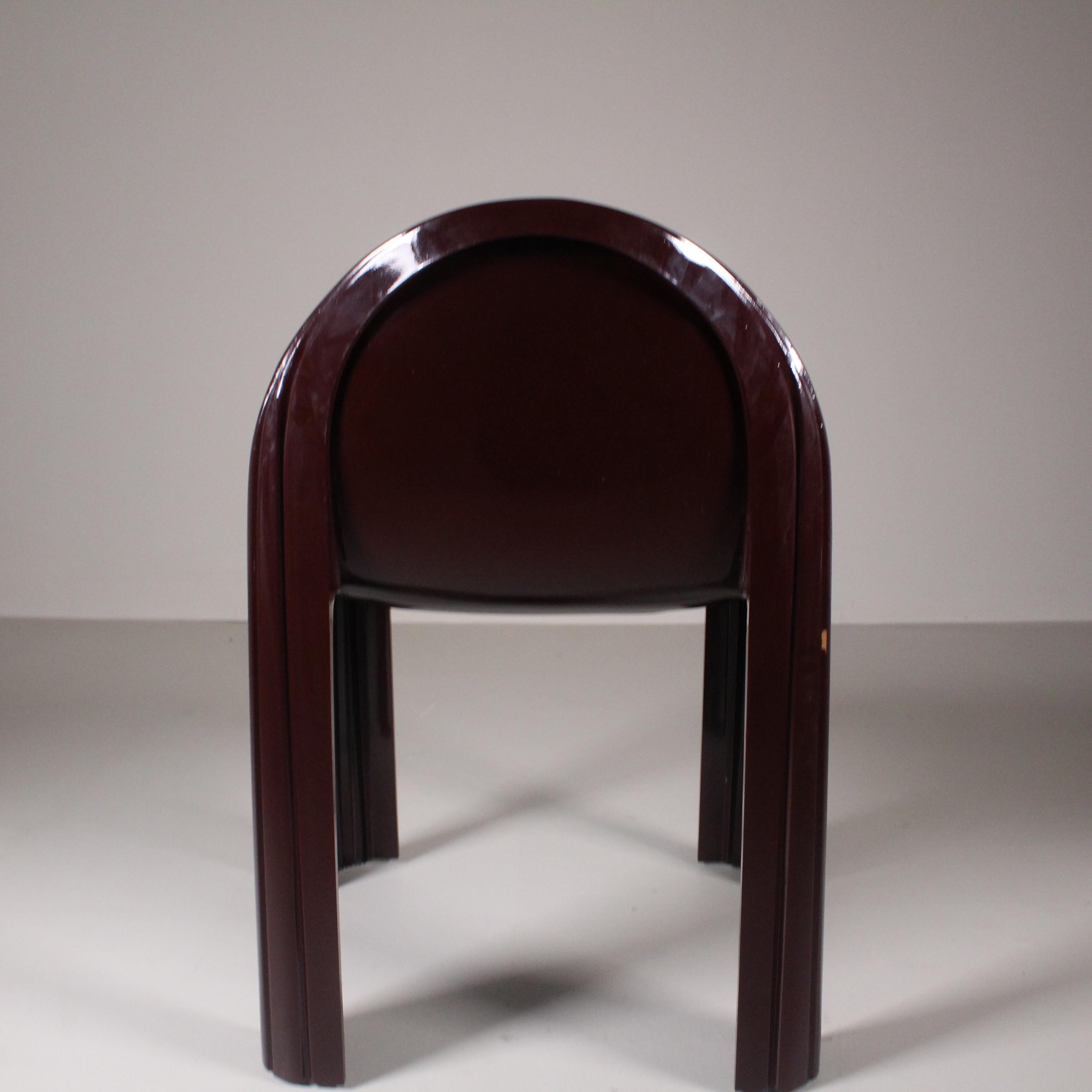 Italian Set of 2 Chairs Mod.4854 Gae Aulenti, Kartell For Sale