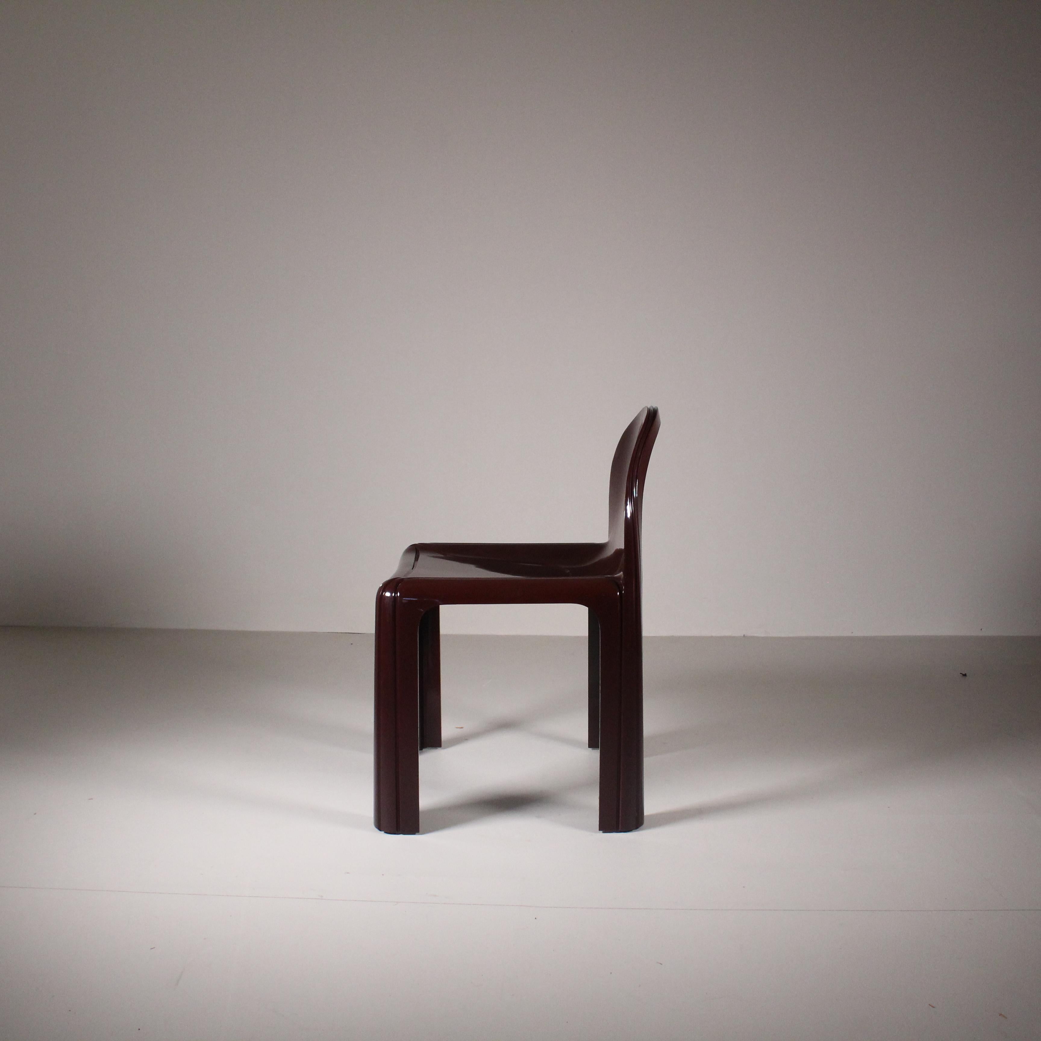 Set of 2 Chairs Mod.4854 Gae Aulenti, Kartell For Sale at 1stDibs