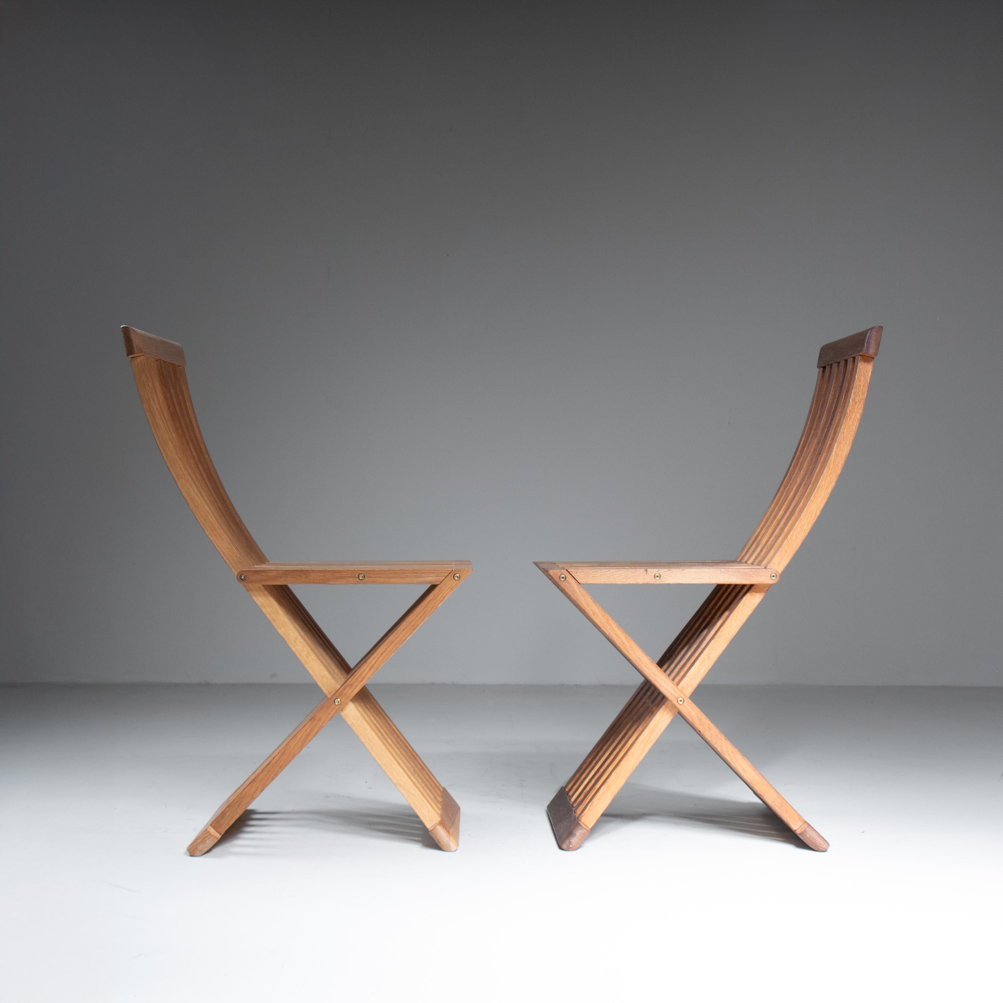 Ensemble de 2 chaises 'Tomasa', Paolo Uccello - Studio Simon, 1983 en vente 13