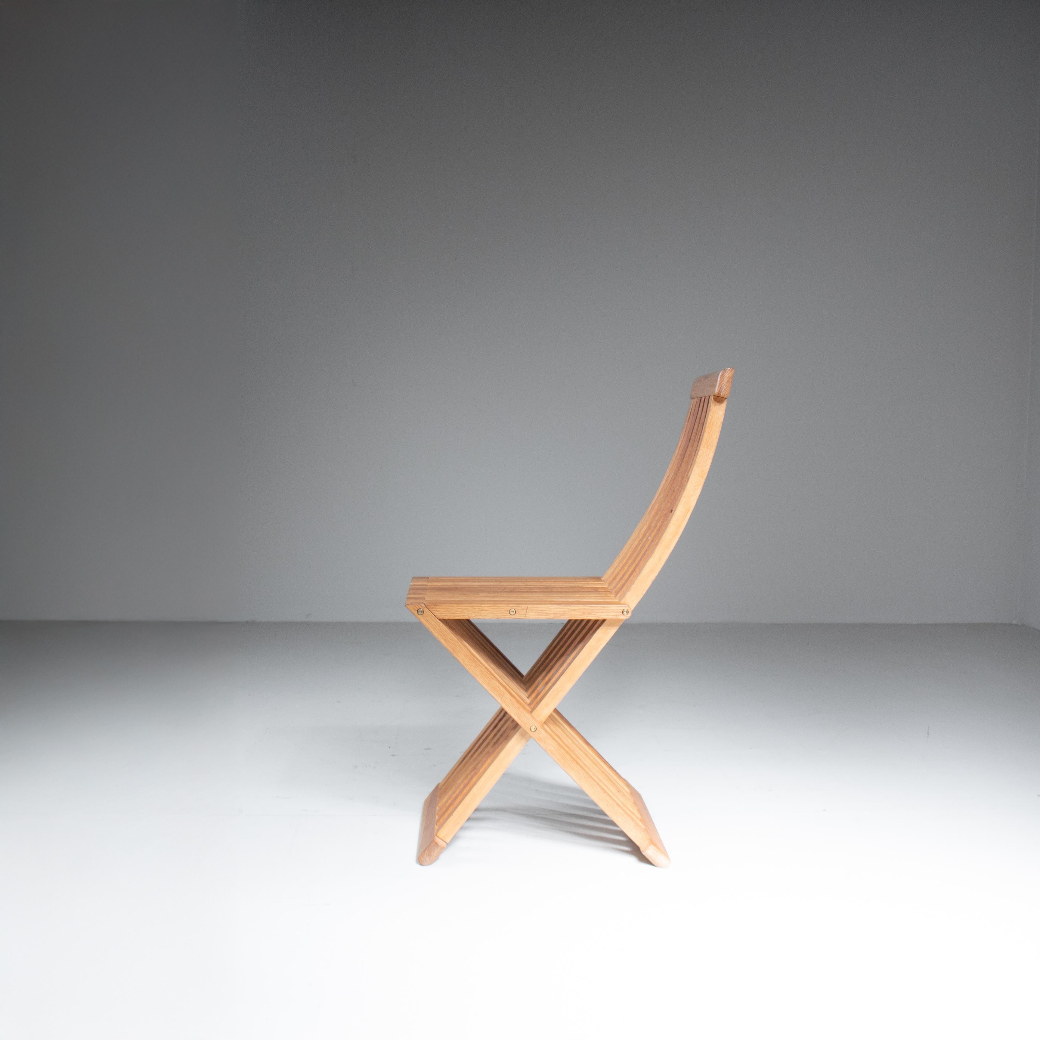 Bois Ensemble de 2 chaises 'Tomasa', Paolo Uccello - Studio Simon, 1983 en vente
