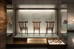 Set of 3 Iconic Thonet Style Chairs