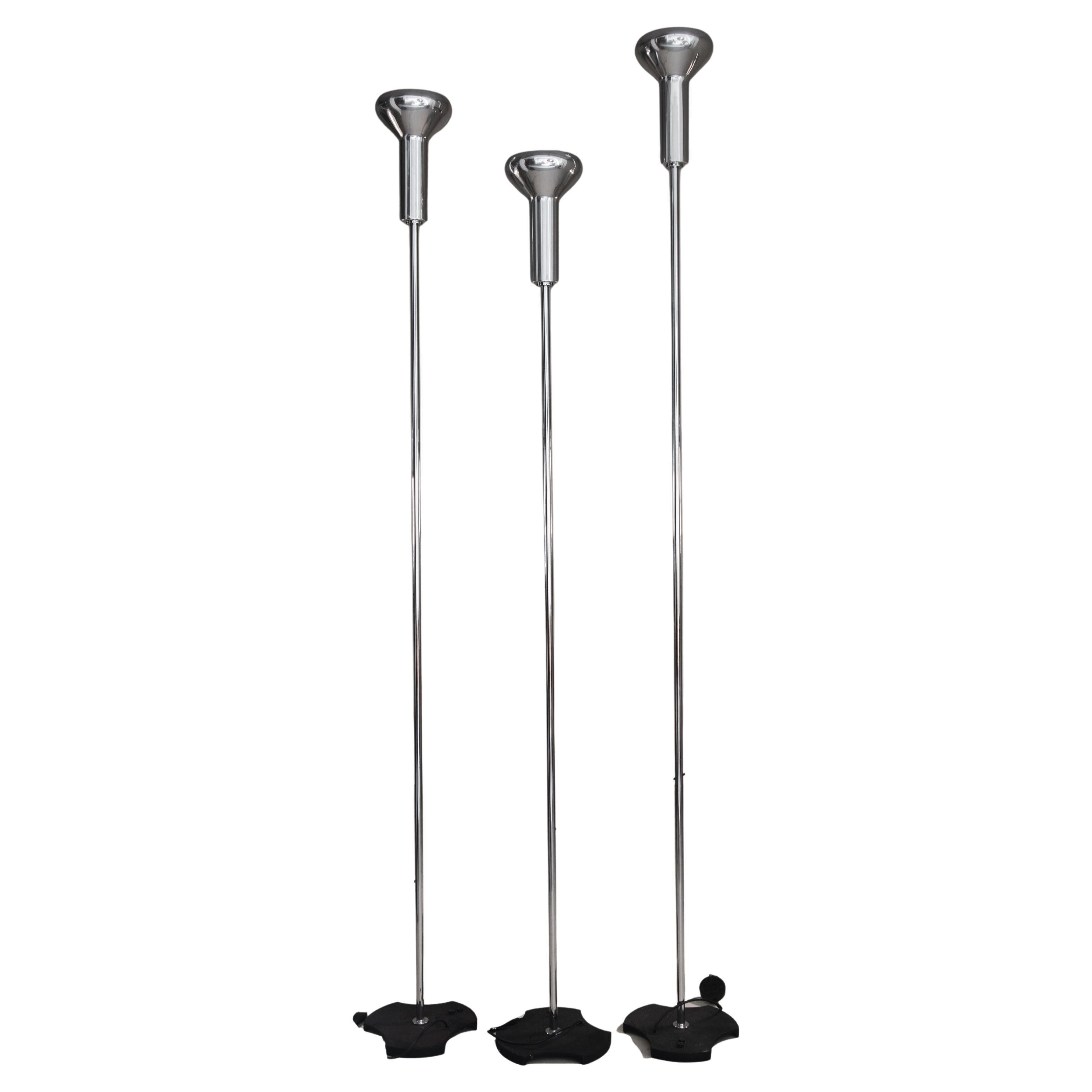 Ensemble de 3 lampes 1073 Gino Sarfatti, Arteluce, 1950 en vente