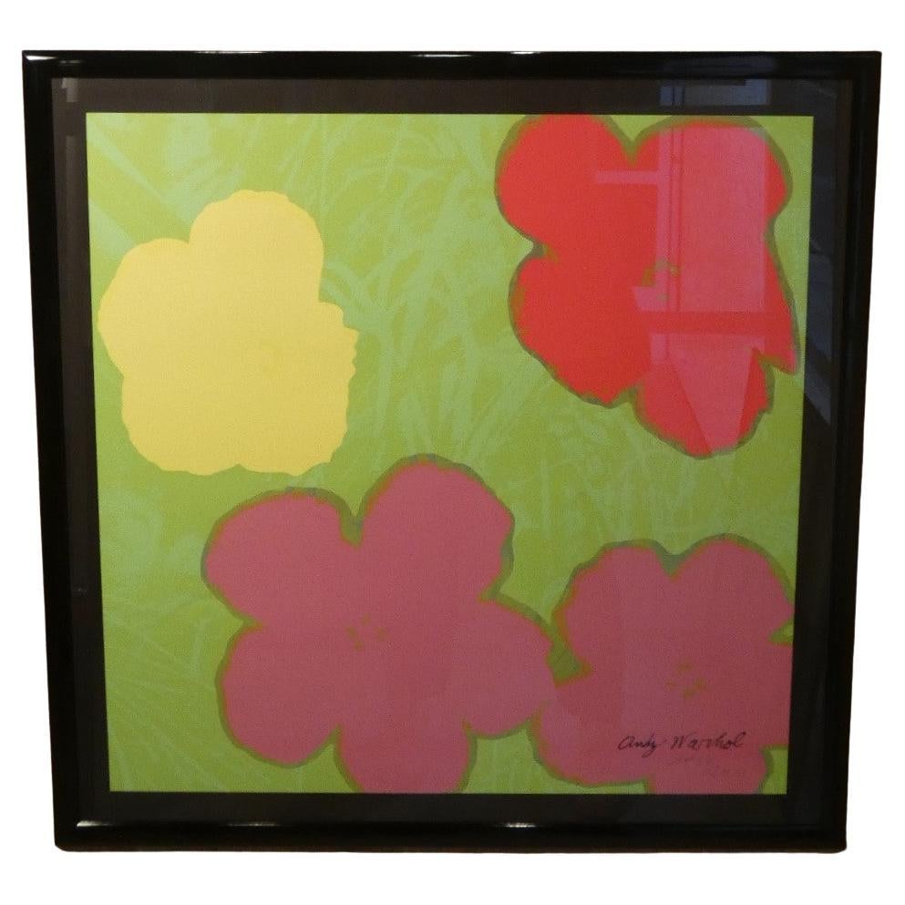 Set di 3 Litografie "Flowers" 1534/2400 di Andy Warhol per CMOA, 1964