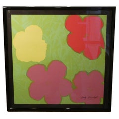 Set of 3 "Flowers" Lithographs 1534/2400 by Andy Warhol for CMOA, 1964