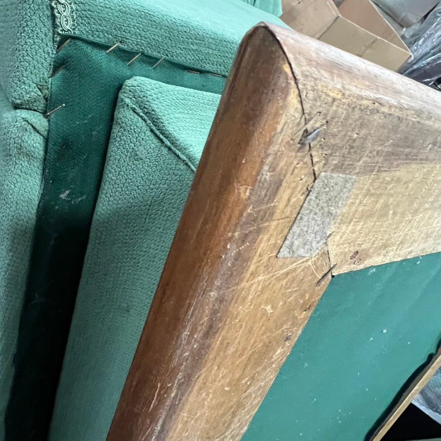 Set di 3 Poltrone Modulari con Ampia Base in Legno - Italia – Anni '70 in vendita 7