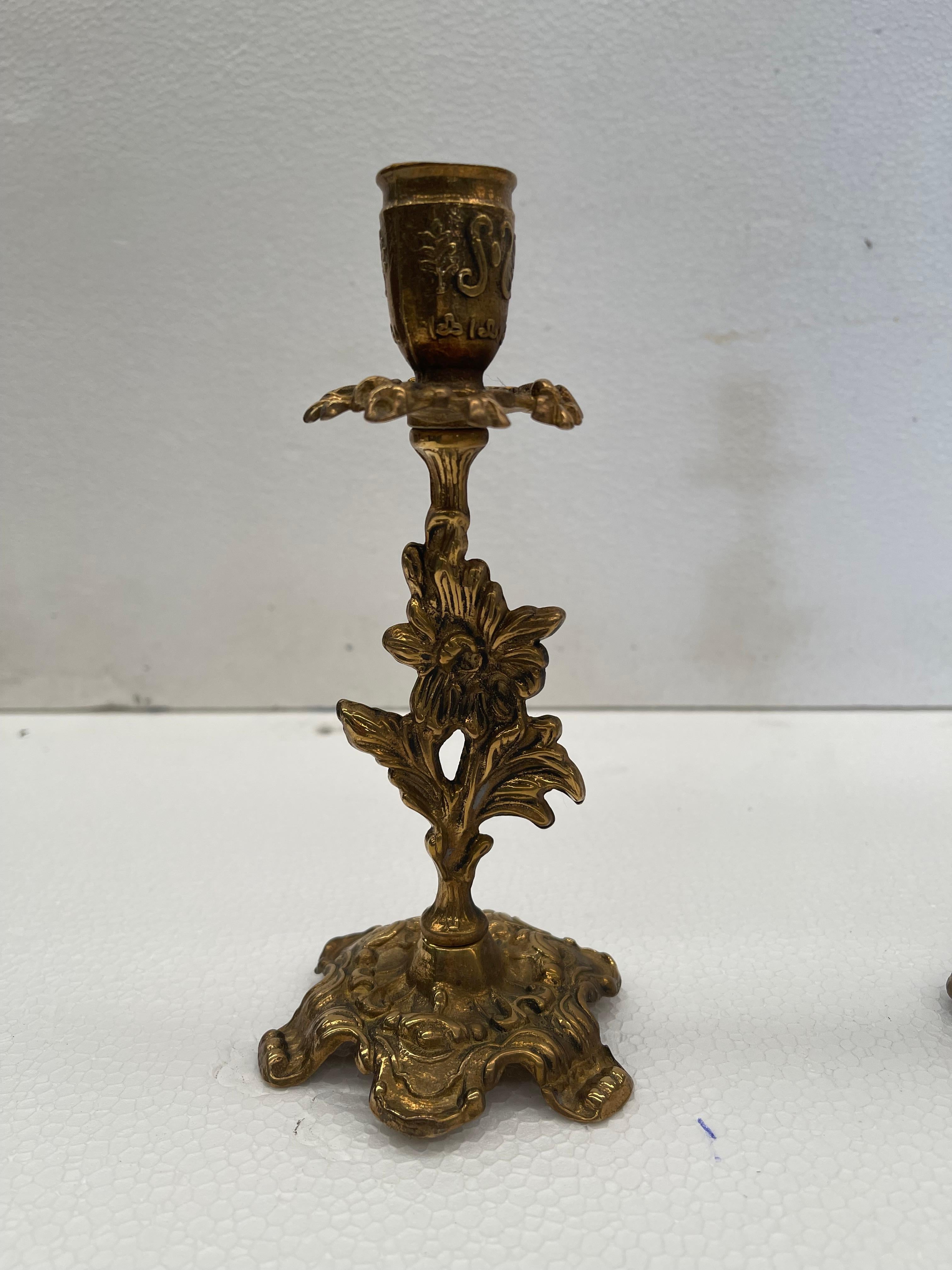 Set de 4 candelabros de pared. BRONZO E OTTONE. Italian en venta