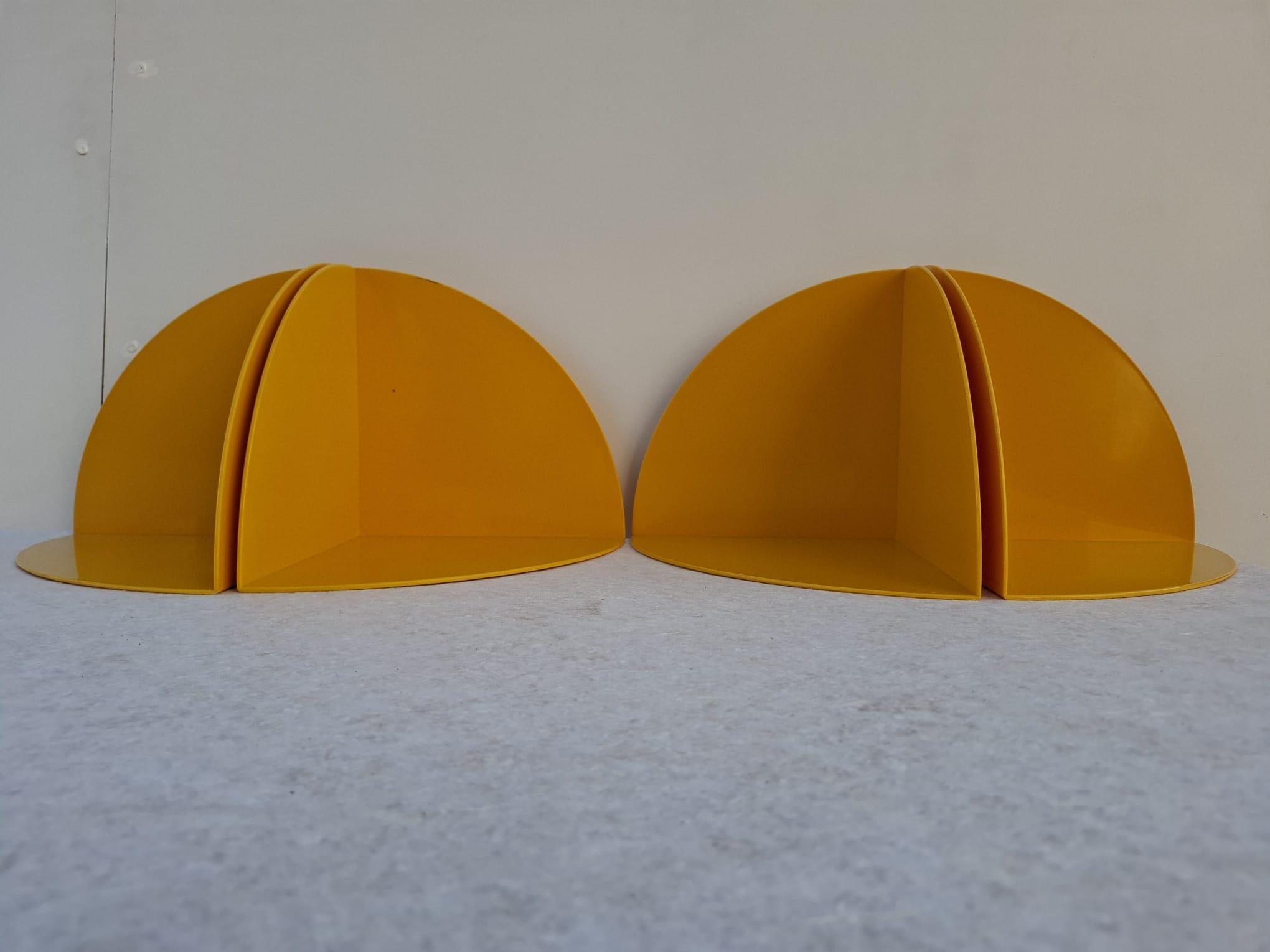 Set di 4 Fermalibri Modello 4909 di Giotto Stoppino per Kartell, Anni '60 in vendita 5