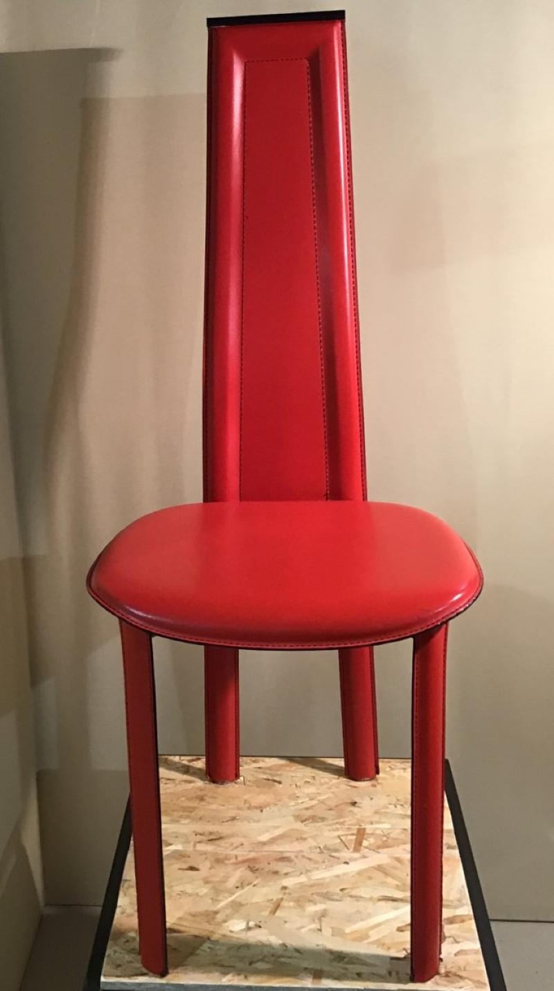 4er-Set Sedie Alice von Giorgio Cattelan für Cattelan (Stahl) im Angebot