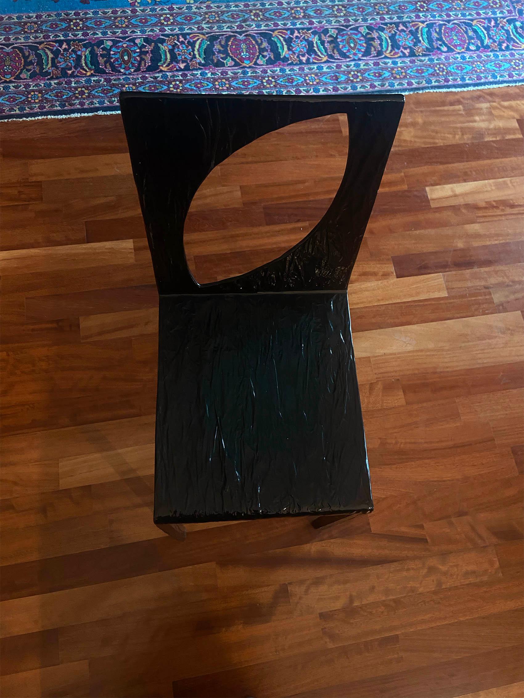 Ensemble de 4 chaises de bureau par Andrea Salvetti, produit par Dilmos en vente 3