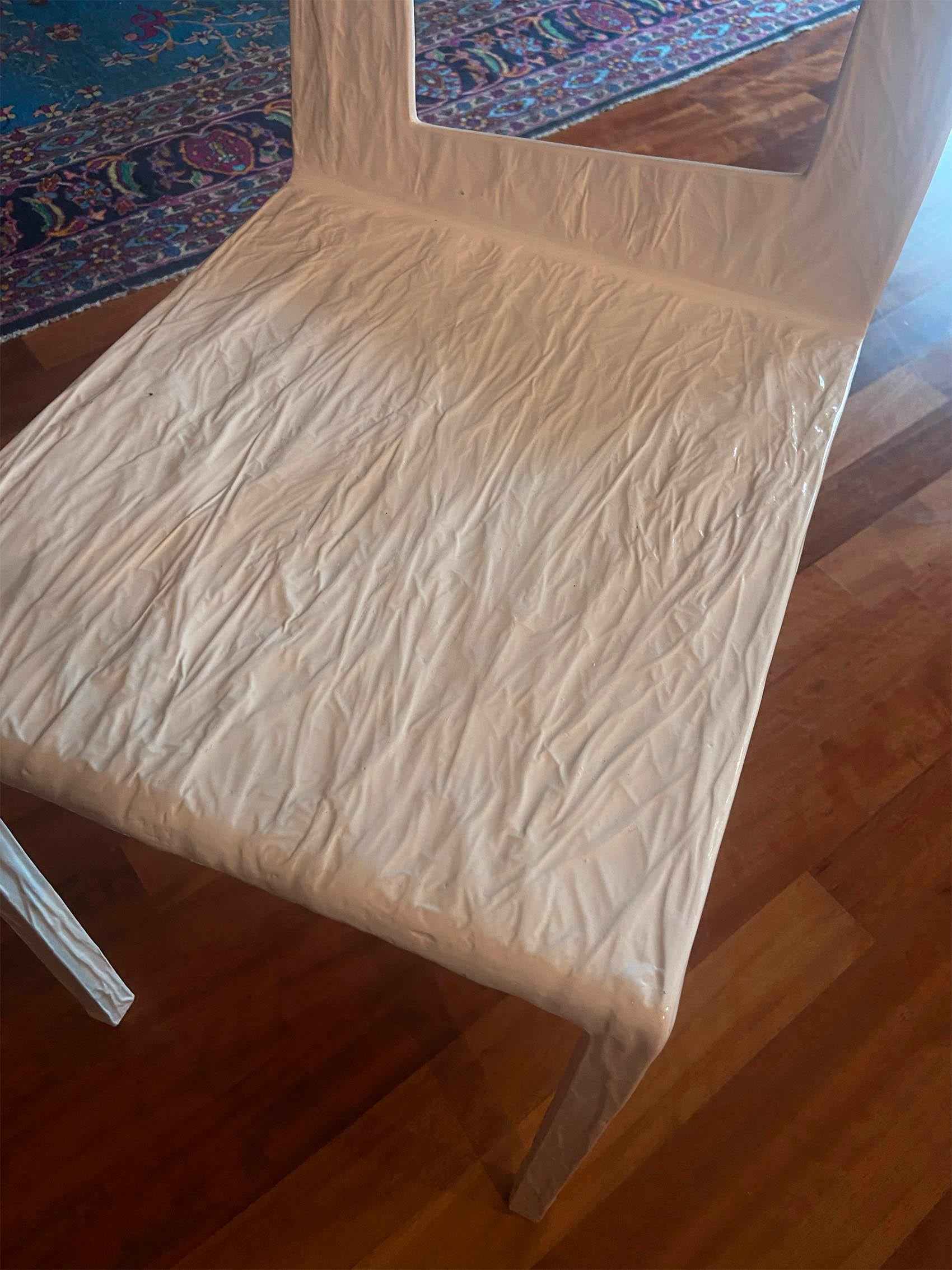 Late 20th Century Ensemble de 4 chaises de bureau par Andrea Salvetti, produit par Dilmos en vente