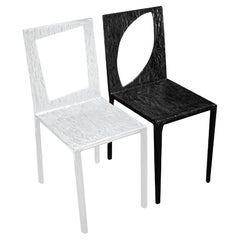 Set of 4 Bureau chairs by Andrea Salvetti, produced by Dilmos