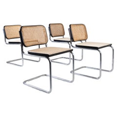 Set of 4 Cesca chairs, Gavina, 1960