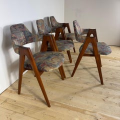 Set of 4 Compass Chairs by Kai Kristiansen - Danish Mid-Century Design