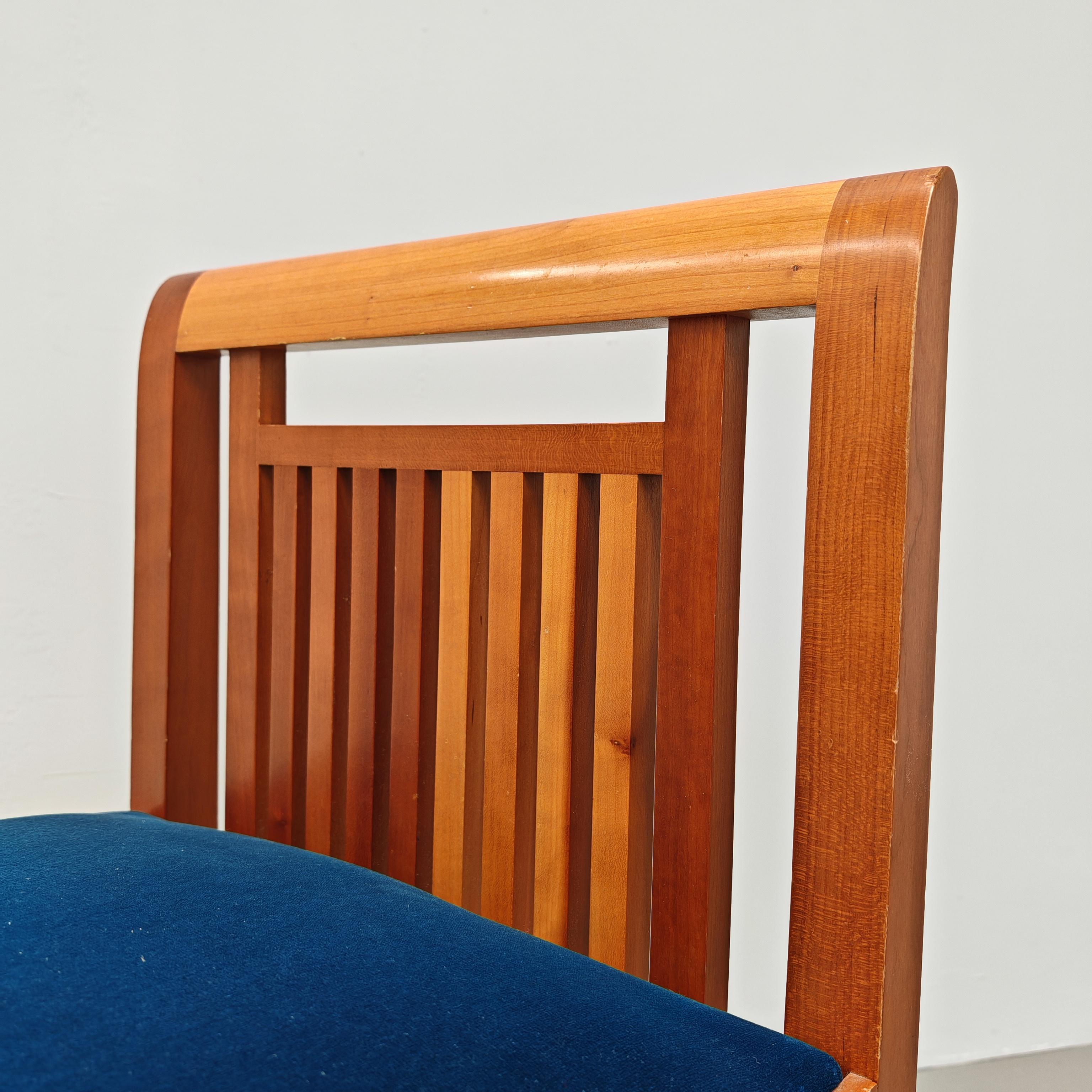 satz von 4 Coonley-Stühlen, Frank Lloyd Wright für Cassina 1989 im Angebot 6
