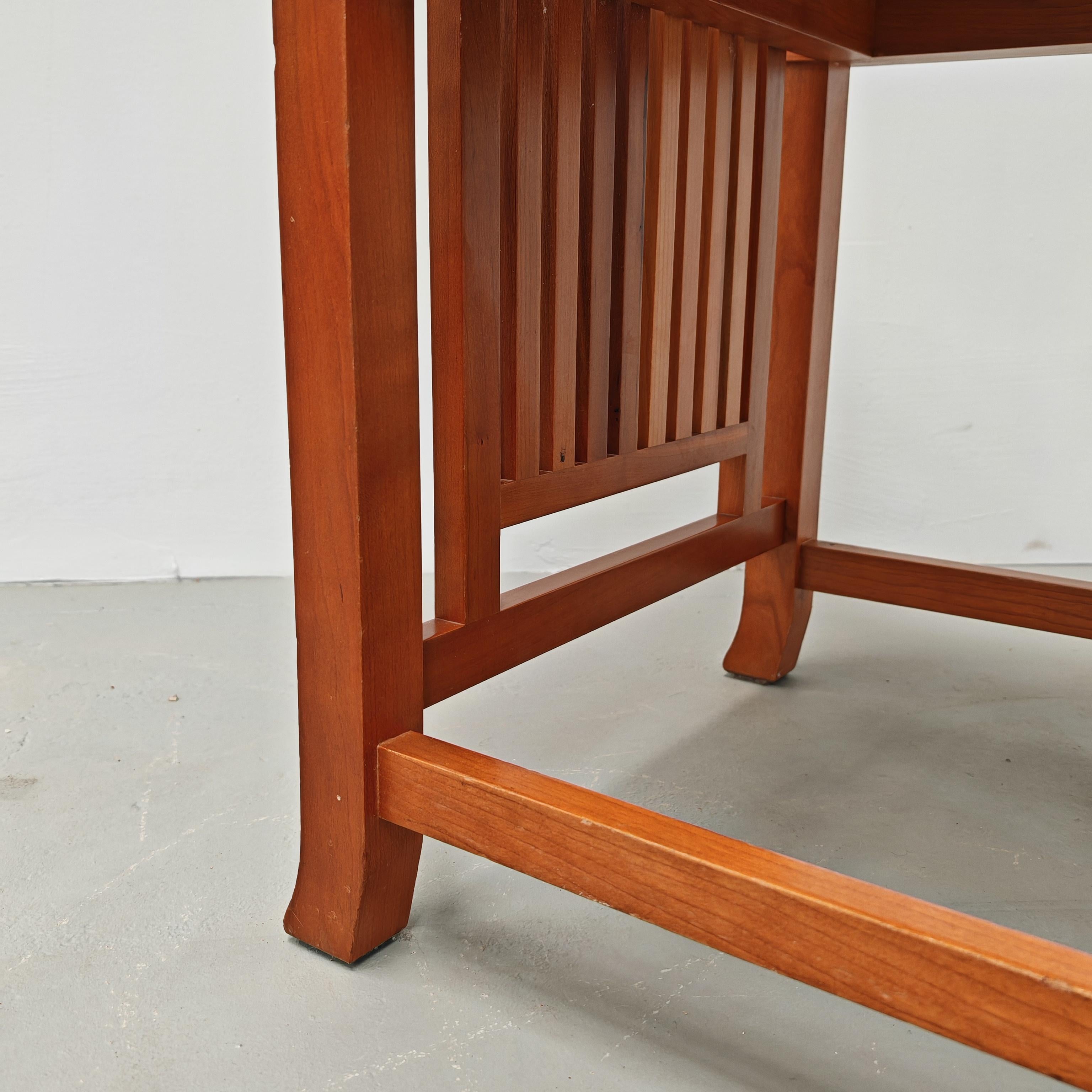 satz von 4 Coonley-Stühlen, Frank Lloyd Wright für Cassina 1989 im Angebot 8