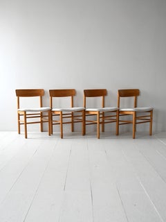 Set of 4 Danish chairs by Farstrup Møbler