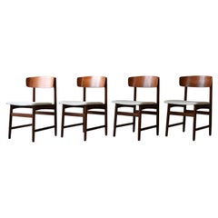 Set of 4 Danish chairs