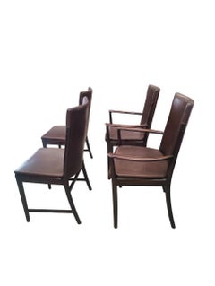 Set of 4 chairs by Kai Lyngfeldt Larsen for Soren Wiladsen, Denmark 1960s