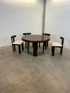 Set di 4 sedie e tavolo allungabile di Luigi Vaghi per Former 1960